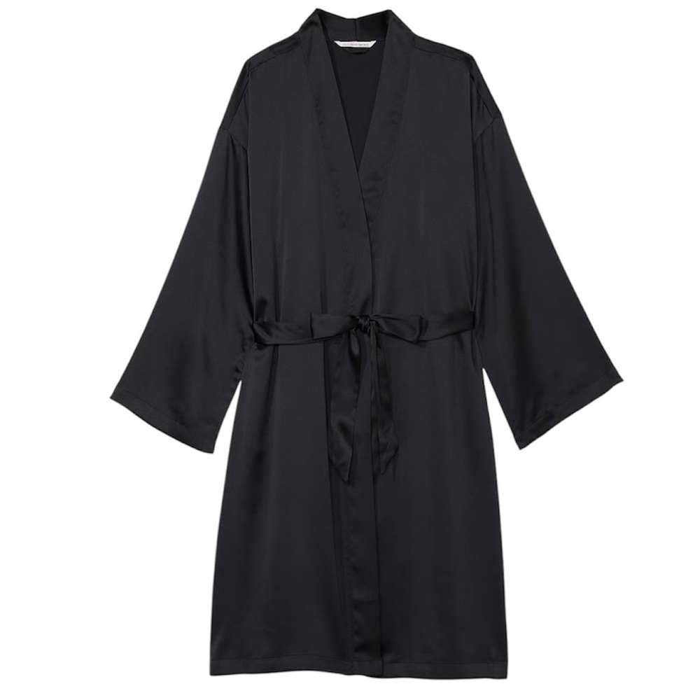 Victoria's Secret Signature Satin Midi Robe
